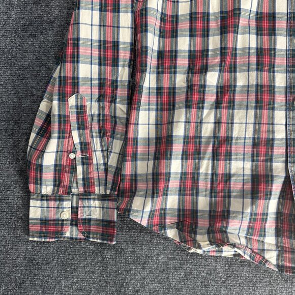 J Crew Shirt Mens Medium Classic Secret Wash Organic Cotton Button Down Pocket - Picture 2 of 7